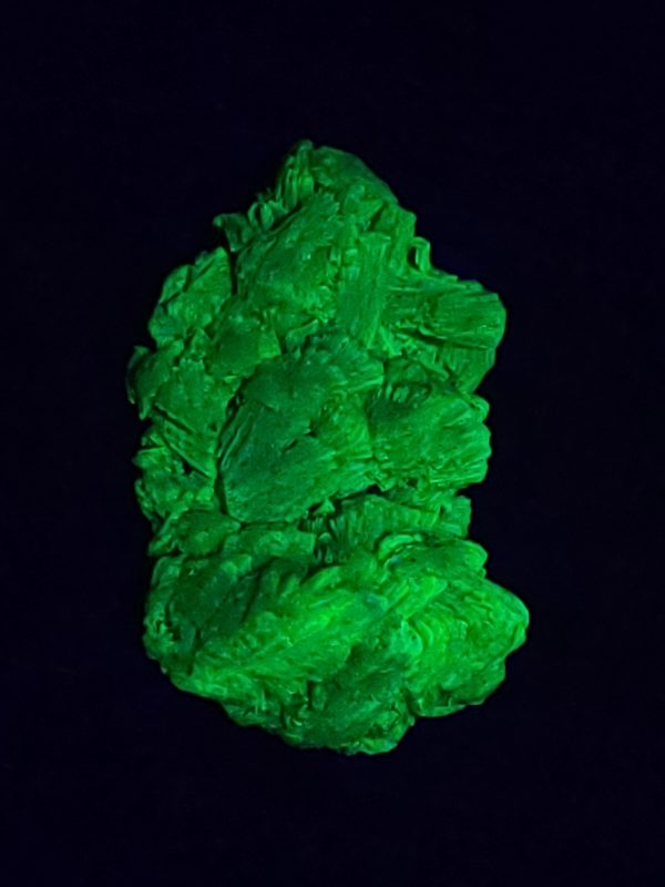 Autunite / Meta-Autunite Crystal - Fluorescent Uranium Ore - 2.6 Grams