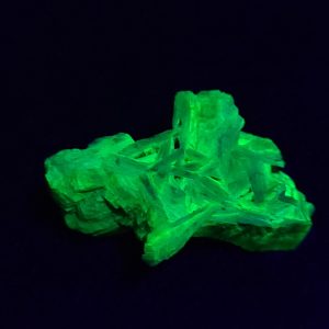 Autunite / Meta-Autunite Crystal - Fluorescent Uranium Ore - 4.2 Grams