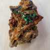 Torbernite with Parsonsite on Matrix - Guangxi, China