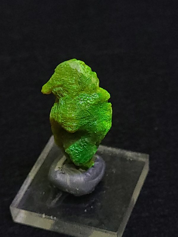 Autunite / Meta-Autunite Crystal, Stabilized- Fluorescent Uranium Ore - China - 4.4 Grams