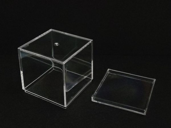 Acrylic Display Box, 2.2" with Lid