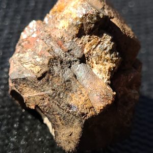 Pyrochlore Supergroup var. Betafite Crystal with Apatite, Uranium Ore from Canada