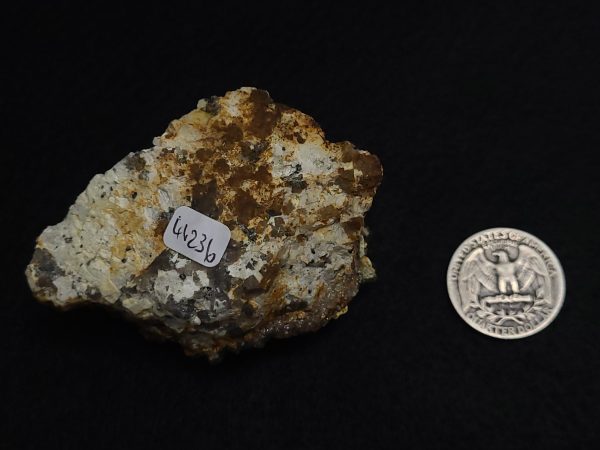 Botryoidal Hyalite Opal Haiweeite Goethite and Feldspar - Erongo Mountain Namibia