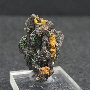 Torbernite in Matrix - Shazijiang Uranium Deposit, Guangxi, China - Uranium Ore