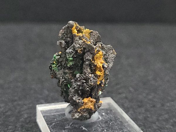 Torbernite in Matrix - Shazijiang Uranium Deposit, Guangxi, China - Uranium Ore