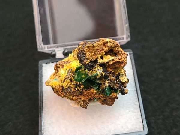 Torbernite with Parsonite- Shazijiang Uranium Deposit, Guangxi, China