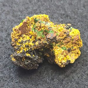 Torbernite with Parsonite - Guangxi, China - Uranium Ore