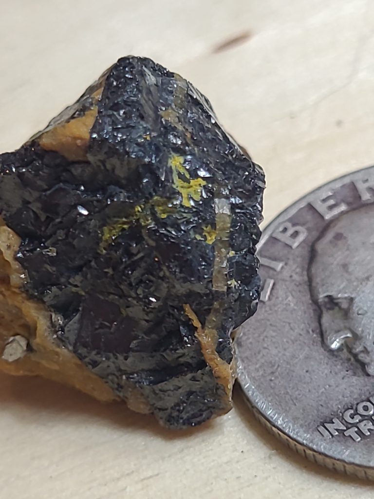 Samarskite-(y), Uraninite, Gummite Yttrium Source - Thorium & Uranium Ore - North Carolina