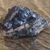 Samarskite-(y) on Matrix - Uranium, Thorium, & Uranium Ore - North Carolina