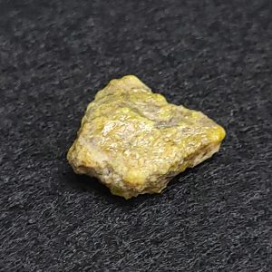Autunite / Meta-Autunite Crystal, Stabilized- Fluorescent Uranium Ore - China - 1.7 Grams