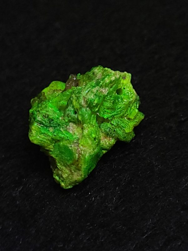 Autunite / Meta-Autunite Crystal, Stabilized- Fluorescent Uranium Ore - China - 1.6 Grams (Copy)