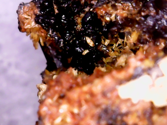 Torbernite and Unknown Mineral- Shazijiang Uranium Deposit, Guangxi, China - Uranium Ore
