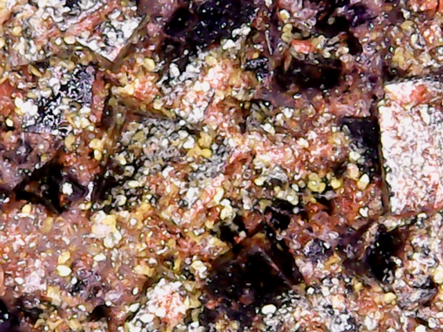 Tyuyamunite Crystals with Fluorite on Matrix - Uranium Ore - China