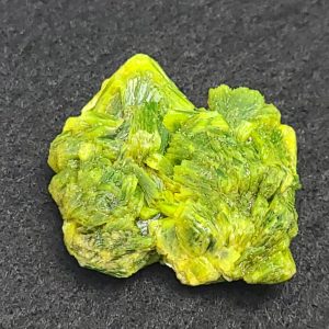 Lamellar Autunite Crystal, 12 Grams- Stabilized - Fluorescent Uranium Ore - China