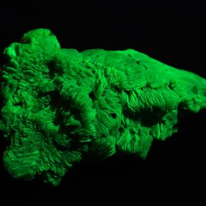 Lamellar Autunite Crystal, 16 Grams- Stabilized - Fluorescent Uranium Ore - China