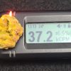 Autunite / Meta-Autunite Crystal, Stabilized- Fluorescent Uranium Ore - China - 4 Grams (Copy)