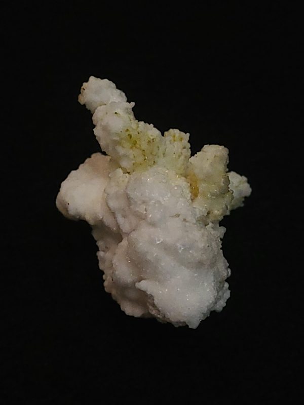 This specimen was stabilized with Paraloid B-72, a commonly used conservation material in the field of mineral preservation, providing excellent protective qualities for long-term conservation. The stabilization process infused the specimen with an acrylic polymer resulting in a more rigid specimen that won’t break easily or fall apart over time.