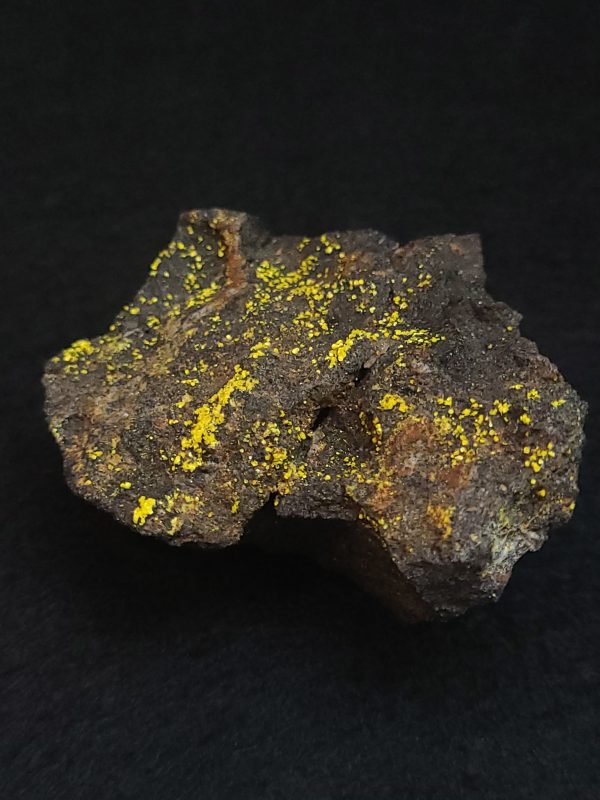 Tyuyamunite Crystals on Matrix - Uranium Ore - China