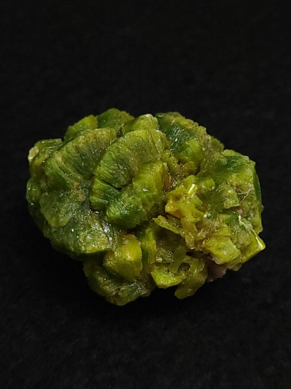 Lamellar Autunite Crystal, Fluorescent Uranium Ore, 15 Grams - China