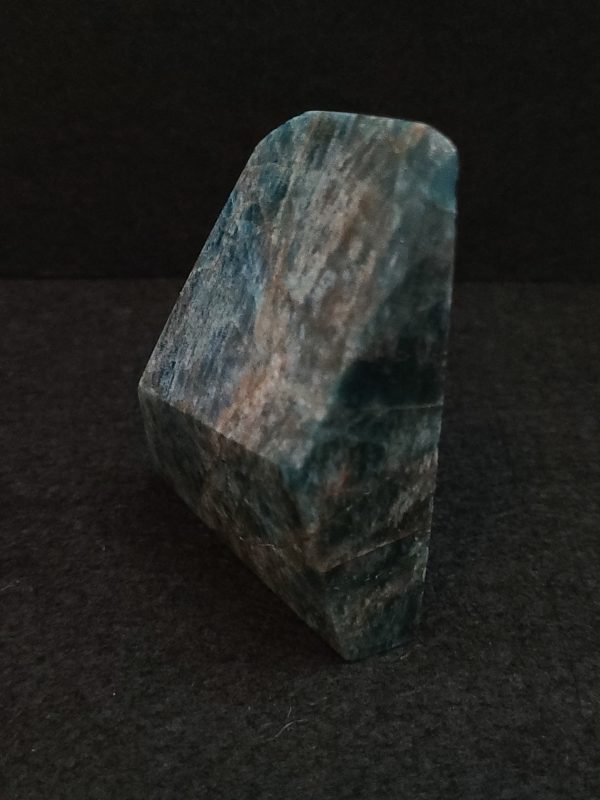 Blue Apatite Crystal with Unknown Radioisotope(s)- China - 104 Grams