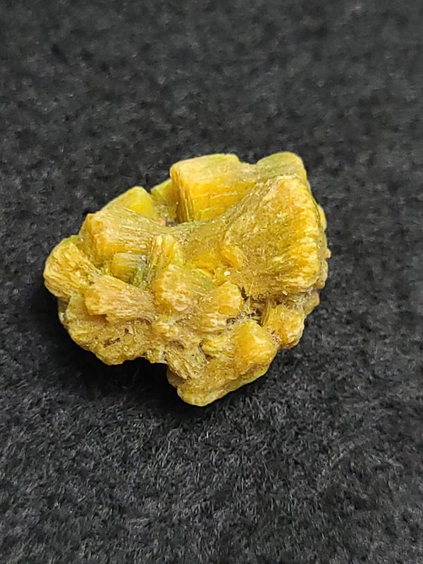 Autunite / Meta-Autunite Crystal, Stabilized- Fluorescent Uranium Ore - China -2.5 Grams (Copy)