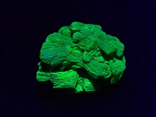 Autunite / Meta-Autunite Crystal, Stabilized- Fluorescent Uranium Ore - China -2.5 Grams