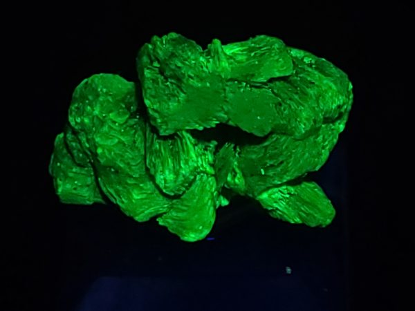 Autunite / Meta-Autunite Crystal, Stabilized- Fluorescent Uranium Ore ~ 4.7 Grams