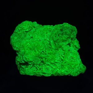 Autunite Crystal, Stabilized- Fluorescent Uranium Ore ~ 3 Grams