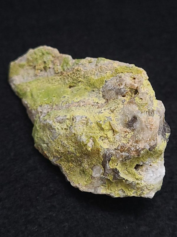 Pyromorphite in Matrix With Unknown Radioisotope(s)- Loudville Mine, MA