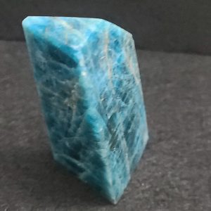 Blue Apatite Crystal with Unknown Radioisotope(s)- China - 95 Grams