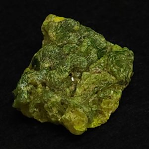 Autunite / Meta-Autunite Crystal, Stabilized- Fluorescent Uranium Ore ~ 2 Grams