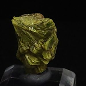 Lamellar Autunite Crystal, Fluorescent Uranium Ore, 4 Grams - China