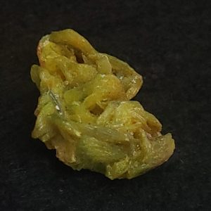 Autunite / Meta-Autunite Crystal, Stabilized- Fluorescent Uranium Ore ~ 2 Grams