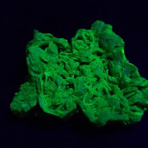 Autunite / Meta-Autunite Crystal, Stabilized- Fluorescent Uranium Ore ~ 6.5 Grams