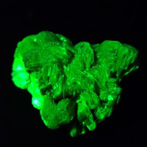 Autunite / Meta-Autunite Crystal, Stabilized- Fluorescent Uranium Ore ~ 9 Grams