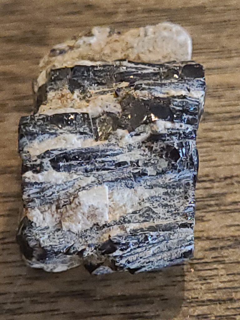 Samarskite-(y) Crystal Cluster - Thorium & Uranium Ore - North Carolina USA 