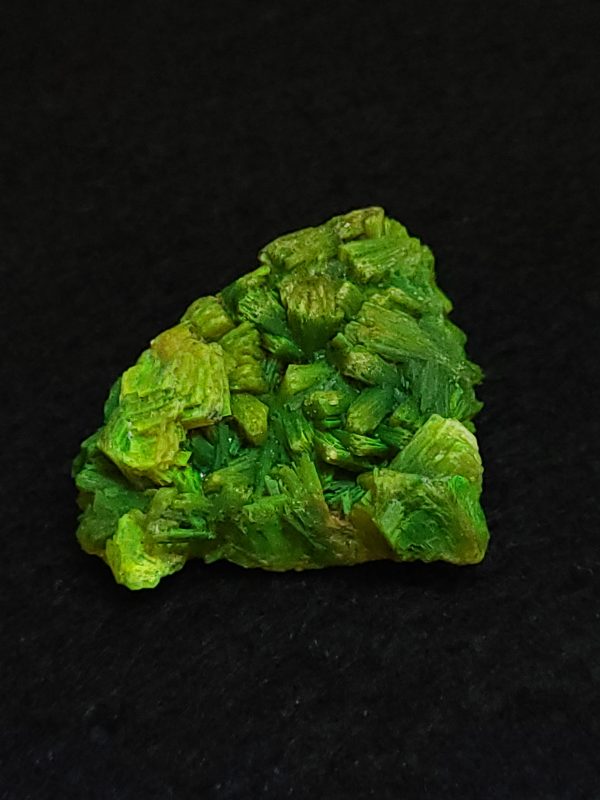 Autunite / Meta-Autunite Crystal, Stabilized- Fluorescent Uranium Ore ~ 8 Grams