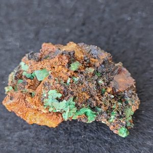 Torbernite / Meta-torbernite in Matrix - Guangxi, China - Uranium Ore