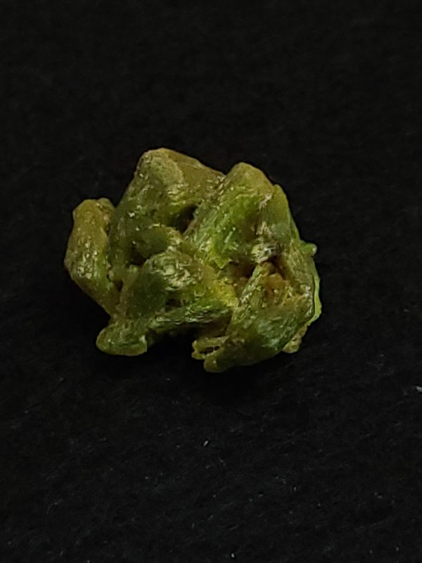 Autunite / Meta-Autunite Crystal, Stabilized- Fluorescent Uranium Ore ~ 1.4 Grams