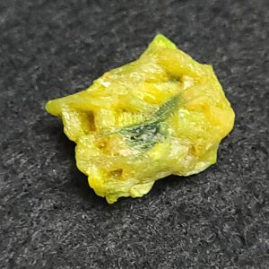 Autunite / Meta-Autunite Crystal, Stabilized- Fluorescent Uranium Ore ~ 2 Grams