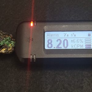 Torbernite / Meta-torbernite in Matrix - Guangxi, China - Uranium Ore