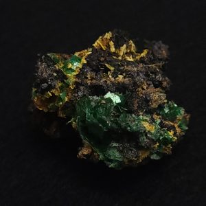 Torbernite with Parsonsite on Matrix – Guangxi, China
