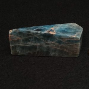 Blue Apatite Crystal with Unknown Radioisotope(s)- China - 116 Grams