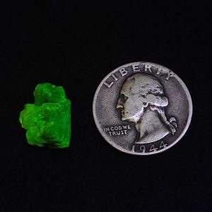 Lamellar Autunite Crystal, Stabilized- Fluorescent Uranium Ore ~ 2 Grams