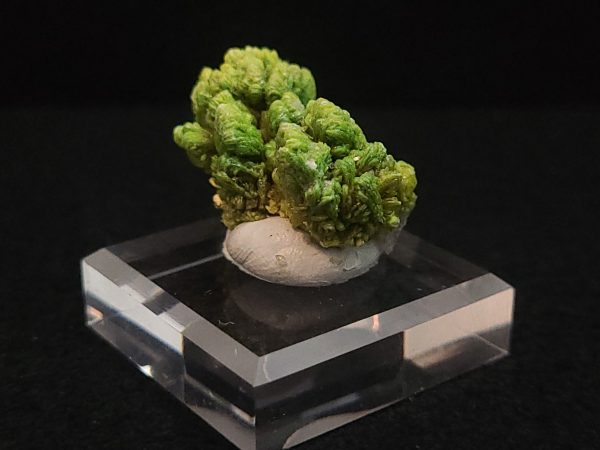Lamellar Autunite Crystal, Stabilized- Fluorescent Uranium Ore ~ Portugal