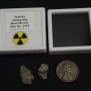 Trinitite (Atomic Bomb Glass) 1.3 Grams, Trinity Site, New Mexico, July 16, 1945