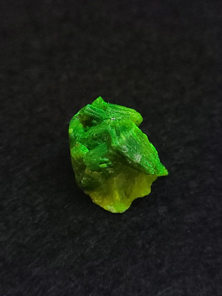 Autunite / Meta-Autunite  - Fluorescent Uranium Ore ~ 2.2 Grams 