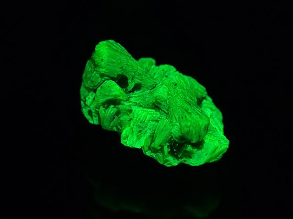 Autunite/Meta-Autunite Crystal - Fluorescent Uranium Ore ~ 2 Grams