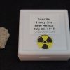 Trinitite (Atomic Bomb Glass) 1.3 Grams, Trinity Site, New Mexico, July 16, 1945