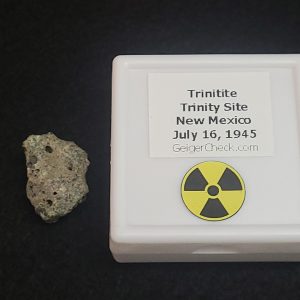 Trinitite (Atomic Bomb Glass) 1.2Grams, Trinity Site, New Mexico, July 16, 1945